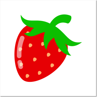 strawberry Posters and Art